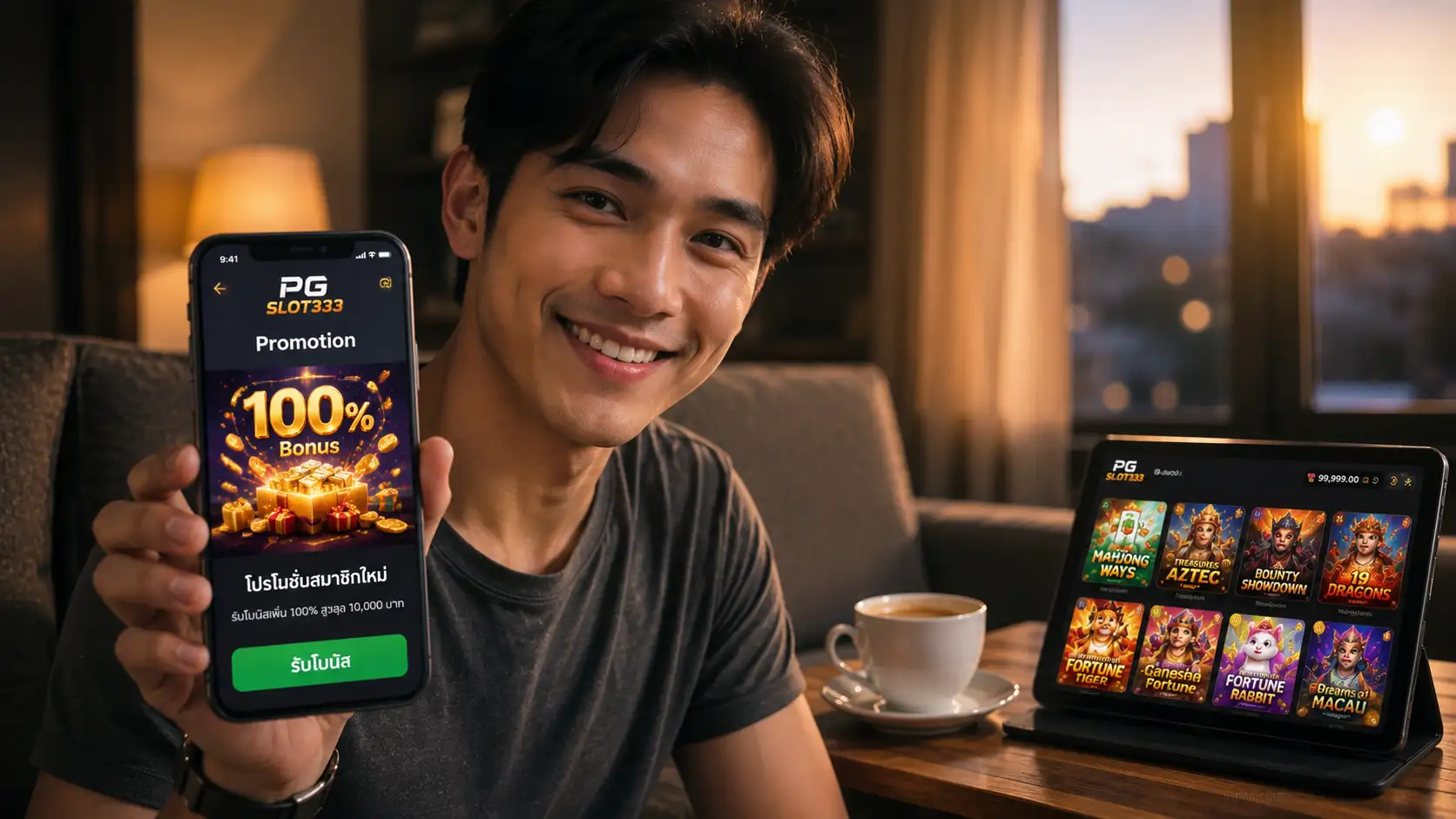 โปรโมชั่น PG SLOT333 โบนัสสล็อต